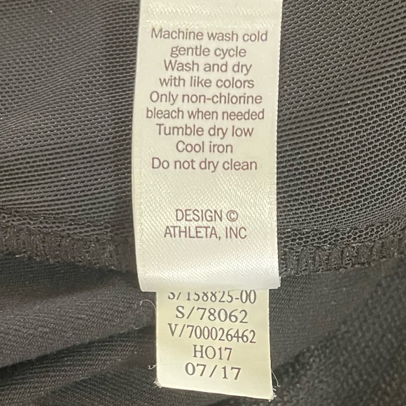 Athleta Highline Hybrid Summiter lightweight black pull on athletic pants 6T - Picture 5 of 5